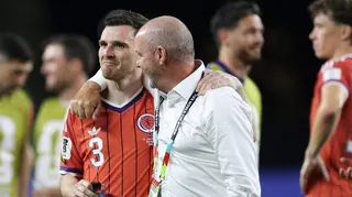 Steve Clarke and Andy Robertson