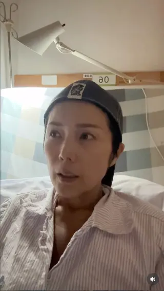 吳文忻曾透露自己癌細胞擴散到腦部。翻攝IG @nat_ng_nat