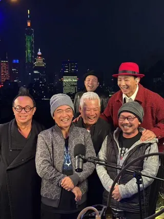 吳宗憲和黃大煒因熱愛音樂而成為好友。圖／吳宗憲提供