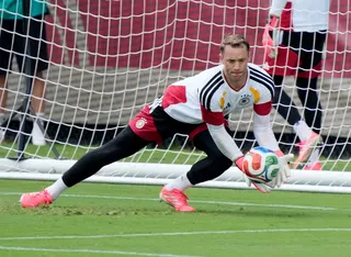Germany’s Manuel Neuer during Fifa World Cup 2026 training at Wake Forest University, Winston-Salem, North Carolina June 13, 2026. — Chuck Burton-Imagn Images/Reuters pic