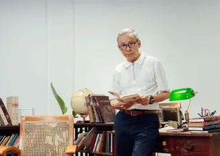 吳念真分享養生之道。綠光創藝提供