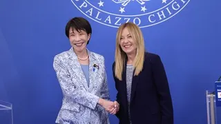 Italy, Japan leaders meet in Rome to deepen strategic partnership