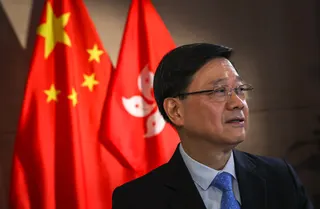 Chief Executive John Lee remains non-committal on re-election, focusing instead on final-year goals and Hong Kong’s economic outlook. Photo: Dickson Lee