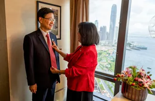 John Lee spoke of his family in the interview with the SCMP. Photo: Facebook