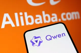 The Qwen and Alibaba logos are seen in this illustration taken January 29, 2025. Photo: Reuters