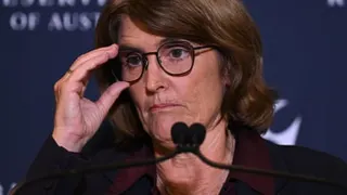 RBA interest rates: governor Michele Bullock explains decision to hold cash rate at 4.35% – video