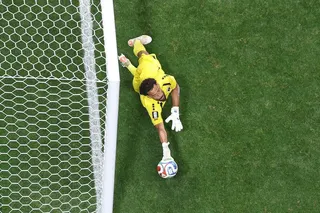 Cape Verde goalkeeper Vozinha, 40, made seven saves in the 0-0 draw against Spain to salvage a point for the African underdogs.
