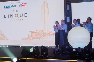 Transport Minister Anthony Loke is seen during the launch of The Linque Cochrane at Cochrane MRT Station in Cheras, Kuala Lumpur, June 15, 2026. — Picture by Arif Zikri