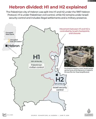 INTERACTIVE Palestine West Bank Hebron H1 H2 Ibrahimi Mosque Israel Tomb Patriarchs-1781681719