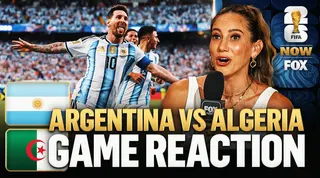 LEO MESSI HAT TRICK🚨 FIFA World Cup Now reacts to Argentina's 3-0 shutout win vs. Algeria ⚽️