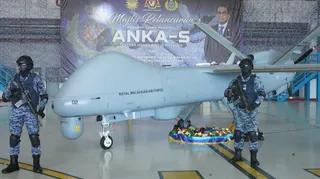 The Royal Malaysian Air Force's (RMAF) Anka-S unmanned aerial system (UAS) will serve as an ‘eye that never blinks’ over the South China Sea, strengthening the country’s ability to monitor activities in one of the world's most contested maritime areas.RAINTOWN1310