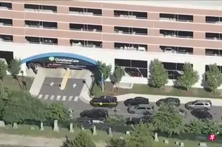 6月16日，美国特拉华州威尔明顿发生枪击事件。警方仍在搜捕枪手，但封锁措施已经解除。 （路透社）