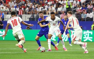 英格蘭以4：2擊敗克羅埃西亞，以3分積分暫居龍頭。（路透）