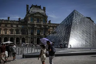 The world’s most visited museum, the Louvre, seeks a fix for its ageing palace problems. — AFP pic