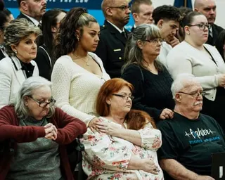 Victims' families in court