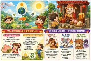 柯柏成說，可透過桃子轉運法或卯時迎日吸陽氣趨吉避凶 。（圖／AI製圖）