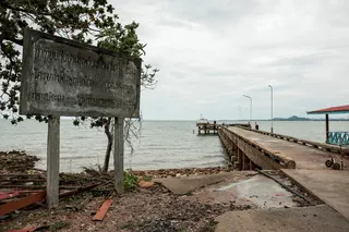 A general view of Laem Riw Port, where a deep-sea port for Thailand’s proposed Southern Land Bridge project is planned, in Lang Suan district, Chumphon province May 18, 2026. — Reuters pic