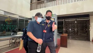 核二廠修配組經理劉水苔涉貪50萬交保。(記者張宏業／攝影)