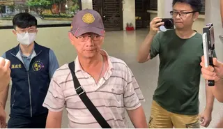 核二廠前廠長曾文煌涉貪遭檢方聲押禁見。(記者張宏業／攝影)