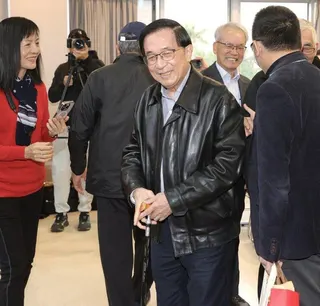 前總統陳水扁（中）。(本報資料照片)