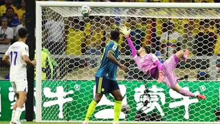 哥倫比亞最終以3比1大勝烏茲別克。（美聯社）
