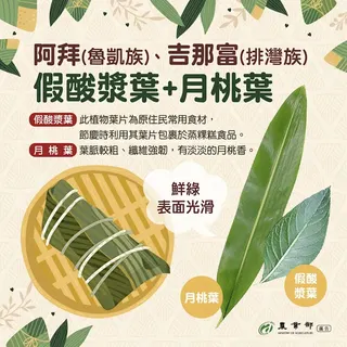 農業部曾製圖整理不同粽子常用的粽葉。（圖／翻攝自農業部桃園區農業改良場網站）