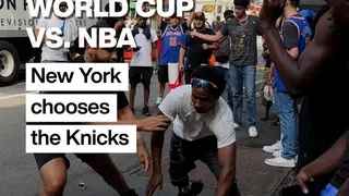World Cup? Not today: New York is celebrating the Knicks