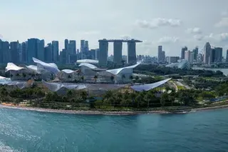 At full capacity, the new facility will be able to accommodate two million visitors annually, with half expected to be international visitors.