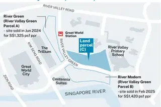 The River Valley Green (Parcel C) site is expected to yield 470 homes.