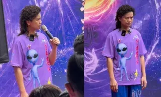 主事者鄔馨茹曾公開宣稱可與外星文明對接，相關言論在社群平台掀起熱烈討論。圖／翻攝...