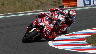 Reigning MotoGP champion Marc Marquez leads in Brno