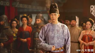 李現主演「錦繡芳華」談角色成長，展現「蔣長揚」成熟穩重的一面。圖／八大電視提供