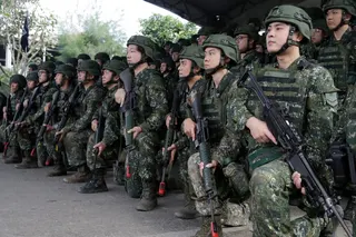 Taiwan's defence ministry announced the exercise hours after reporting that the PLA had conducted its second “long-range maritime training mission” of the year on Sunday. Photo: AP