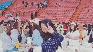 Vevee at the 2019 concert in Bangkok