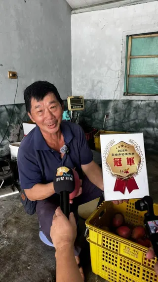 冠軍林于修首次參賽就勇奪冠軍。（記者張淑娟攝）