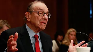 Alan Greenspan testifying to Congress in 2009