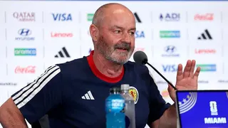 Scotland head coach Steve Clarke