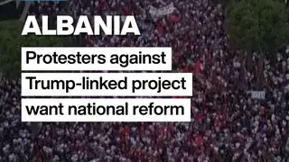 Vignette protests Albania 2