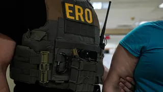 Dozens of immigrants detained by ICE agents inside a federal courthouse in New York City