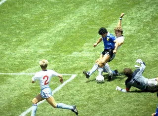 A new documentary explores the legend that Argentina’s famous blue shirt from Diego Maradona’s 1986 World Cup quarter-final against England came from Tepito, Mexico City’s market district. — Reuters pic