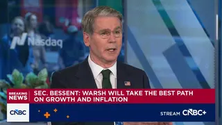 Treasury Secretary Scott Bessent: U.S. GDP growth can return to 3% before end of the year