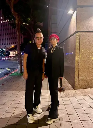 黃大煒與Vicky情牽31年，期間一度分手。（圖／翻攝自Vicky臉書）