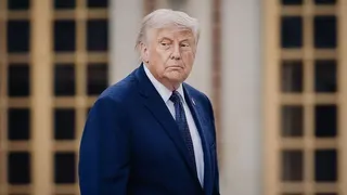 Donald Trump President of the United States of America US on his arrival ahead of a dinner with the President of the French Republic and his wife organised to celebrate the 250th anniversary of the independence of the United States at the Chateau de Versailles in Versailles France on June 17, 2026.