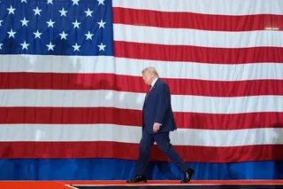 About two-thirds of respondents had little or no confidence in Donald Trump on global affairs. Photo: Getty Images via AFP