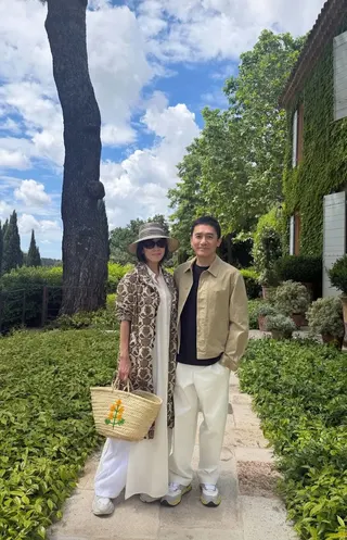 劉嘉玲分享與梁朝偉磨合經過。翻攝carinalau1208 IG