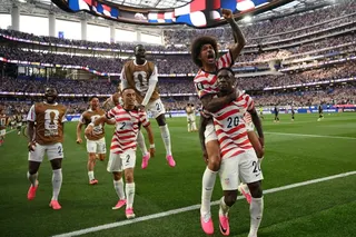The United States' opening match, against Paraguay, was one of the biggest football matches ever for US betting companies. Photo: TNS