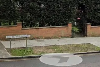 The house sits on a road just off Bishops Avenue, a north London street known as “Billionaire’s Row”.