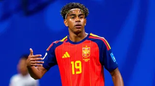 Spain's Lamine Yamal