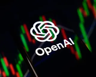 OpenAI logo on a smartphone screen