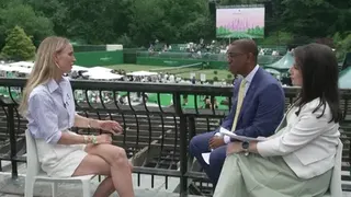 Tennis Pro Caroline Wozniacki on Wimbledon